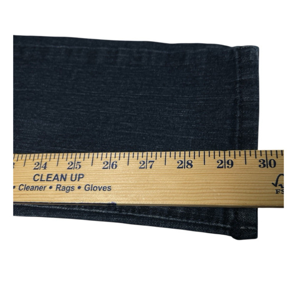 Jolt Womens Juniors Jeans Size 7 Dark Blue Stretch Denim 31x29.75 - Picture 9 of 11